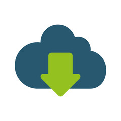 cloud computing isolated icon vector illustration design