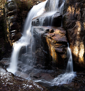 Flume Gorge Waterfall