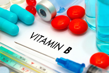 Obraz premium Vitamin b