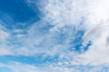 Morning blue sky and clouds for background,copy space