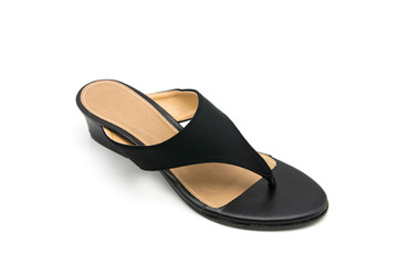 shoes on white background
