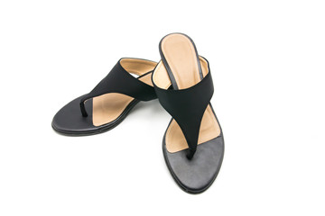 shoes on white background