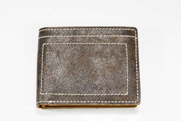 Leather wallet.