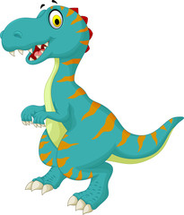funny dinosaur cartoon for you design