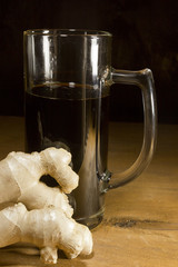 Lithuanian ginger brew