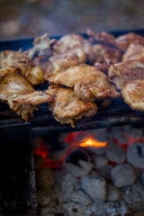 Grilling Meat