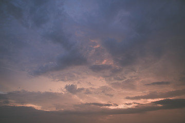 Sunset moment