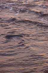 Textures of incoming surf