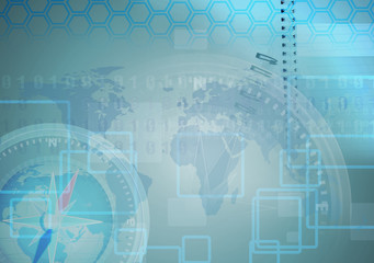 Blur Line abstract background