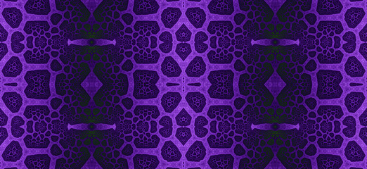 Abstract fractal high resolution seamless pattern background ideal for carpets, tapestries, fabric and wallpapers with a detailed branching interconnected pattern 