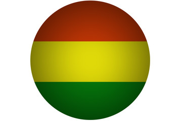 3D Bolivia flag ,Bolivia national flag illustration symbol.