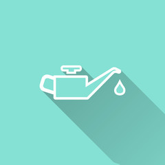 Oil - vector icon.