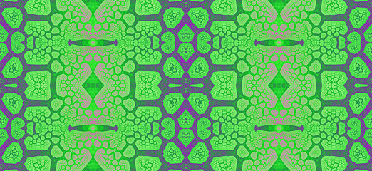 Obraz premium Abstract fractal high resolution seamless pattern background ideal for carpets, tapestries, fabric and wallpapers with a detailed branching interconnected pattern