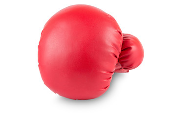 Boxing glove isolated  on white background