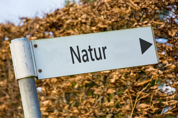 Schild 92 - Natur
