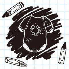 baby clothes doodle