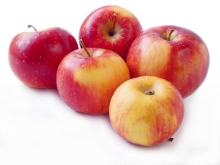 Fototapeta na wymiar red ,tasty apples