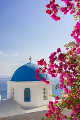 Foto op Canvas Church of Oia in Santorini island © Netfalls