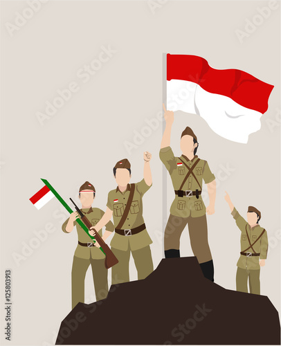  Indonesian National Heroes day celebration on 10 November 
