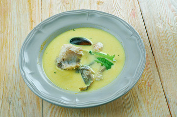 African Salt Cod and Peanut Curry
