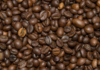 brown coffee, background texture, close-up