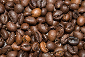 brown coffee, background texture, close-up