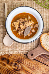 Goulash soup.
