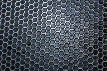 abstract metal black and white grid background