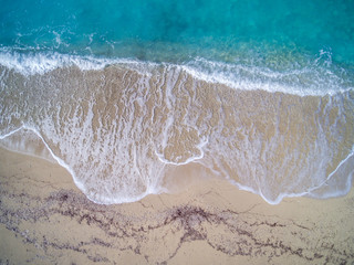 View of a drone at the  Beach