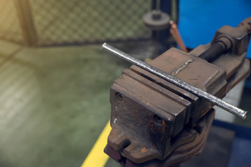 Equipment used for wrought iron