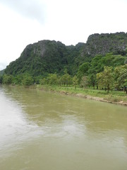 Vang Vieng River in Laos