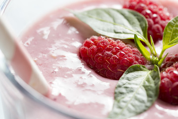 Raspberry smoothie