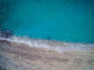 View of a drone at the  Beach