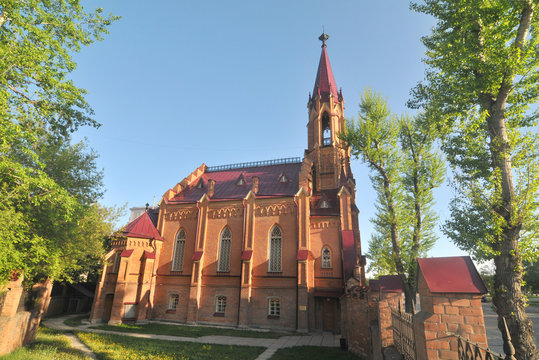 Polish Church in the Russian city Irkuck
