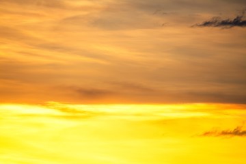 Sunset. beautiful nature Sky and Cloud at sunset