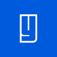 Letter Y vector, logo. Useful as branding symbol, corporate identity, alphabet element, app icon, clip art and illustration.