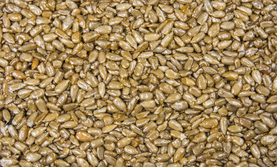 caramel with seeds 
