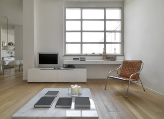 interior view of a modern living room
