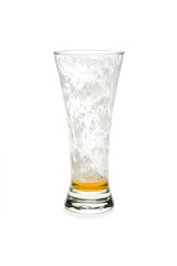Empty Pilsner Glass	