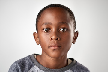 african boy face - 125818517