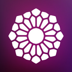 Vector Decorative Mandala Ornaments Logo Illustration