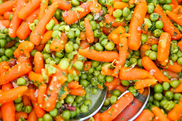 peas and carrots
