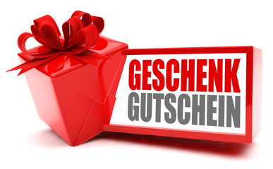 Geschenkgutschein! Button, Icon