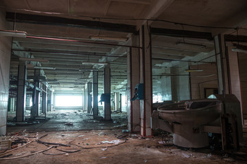 Abandoned Meat Processing Plant in Alekseyevka, Belgorod region