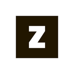 Letter Z vector, logo. Useful as branding symbol, corporate identity, alphabet element, app icon, clip art and illustration.