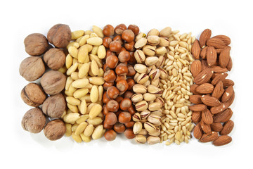 5 tipi di frutta secca