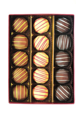 chocolates in the box.