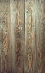 Obraz premium Old vintage planked wood table