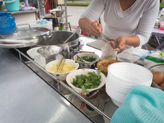 Thailand street food.