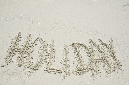Holiday on the sand